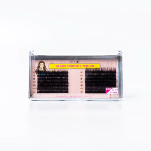 LIL LADY LASHES IN "L" CURL LUX VOLUME MIXED TRAY