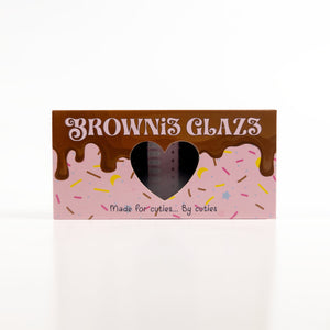 BROWNIE GLAZE LASH TRAY - DARK BROWN LASHES