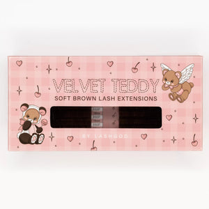 VELVET TEDDY SOFT BROWN EYELASH EXTENSION