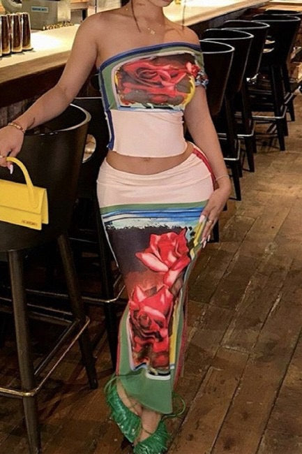 Take Me OT Skirt Set