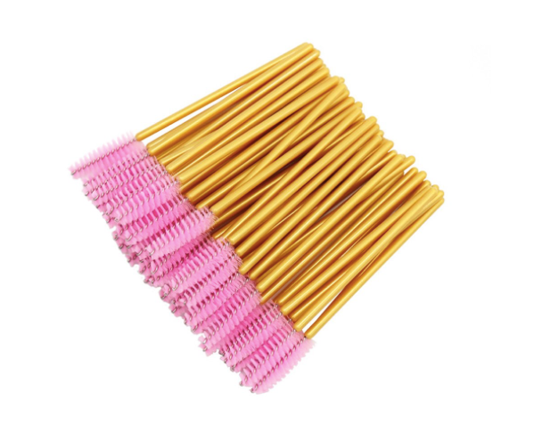 100 Pack Mascara Wand Eyelash Brush