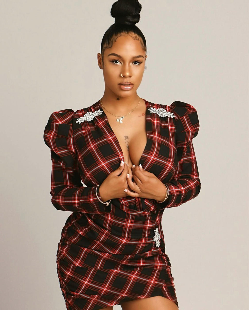 Plaid Dress